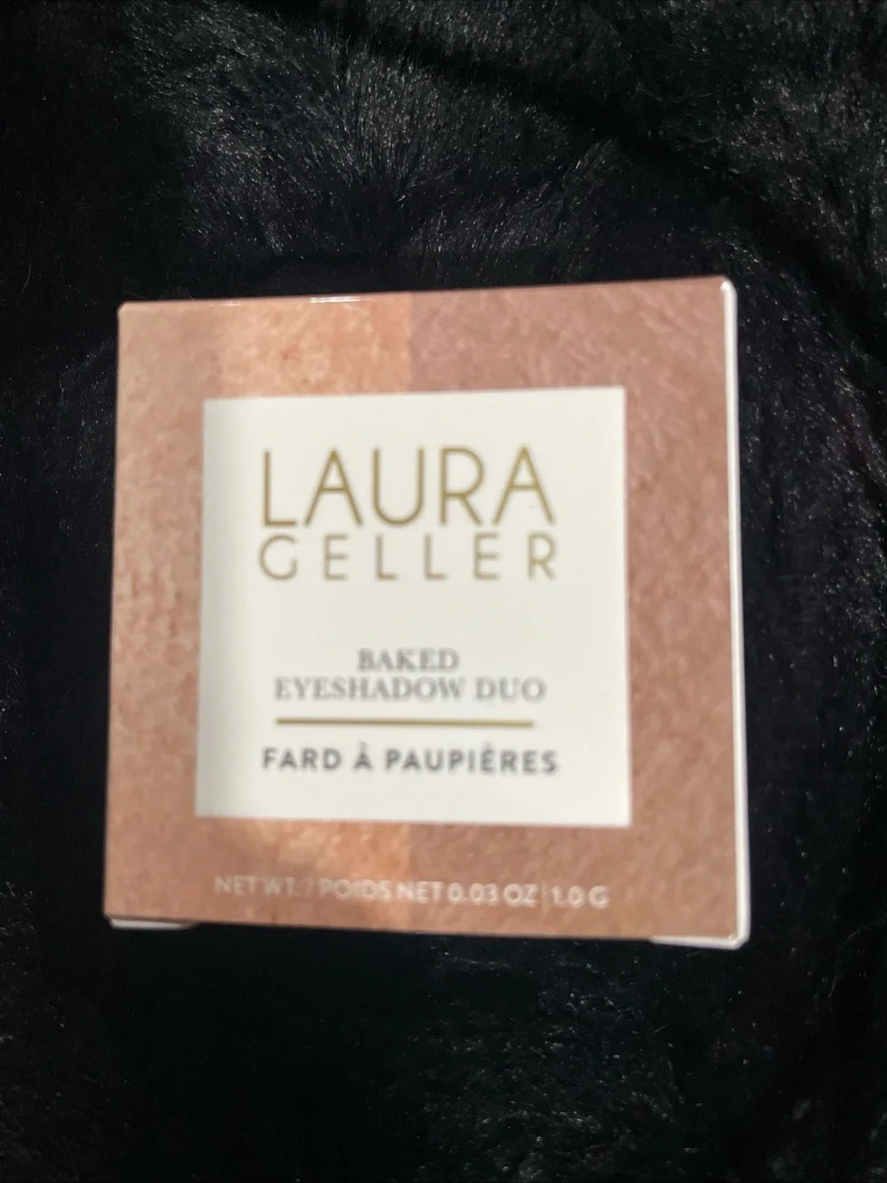 New Baked eyeshadow, dual Laura Geller, new in box almond, and Sunstone
